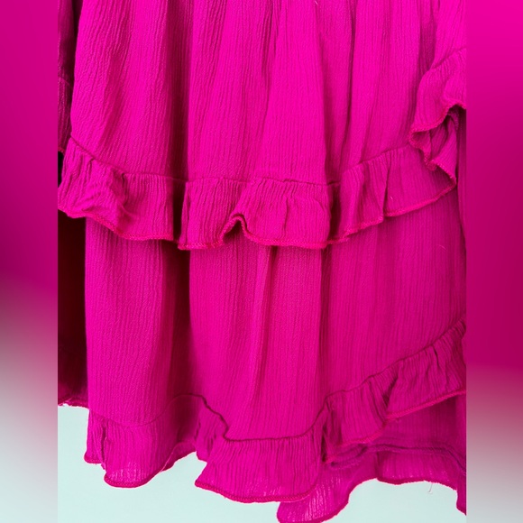 Free People | Endless Summer | Costello Skirt, Hot Pink - Picture 8 of 9